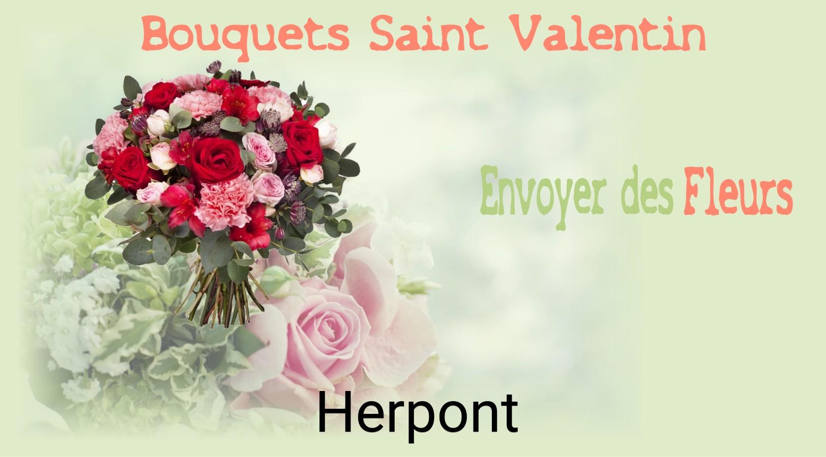Roses de Saint-Valentin livrées à Herpont